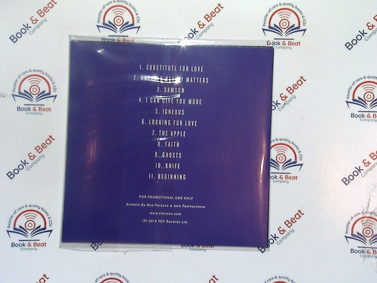 VV Brown - Samson & Delilah Promo CD Mint