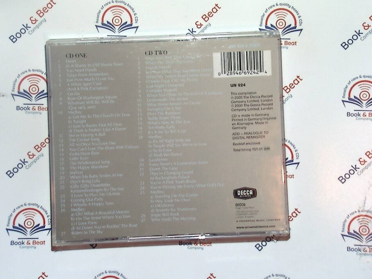 Max Bygraves - The Decca years 1957-1962 : Hits, Songs & Medleys 2CD Mint