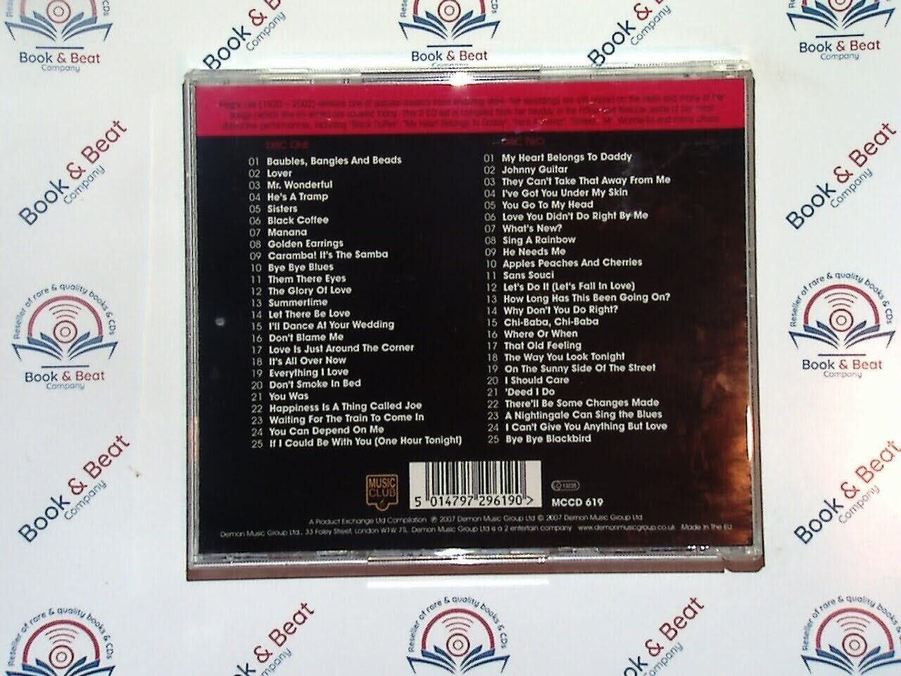 Peggy Lee - Black Coffee : The Best Of CD Mint