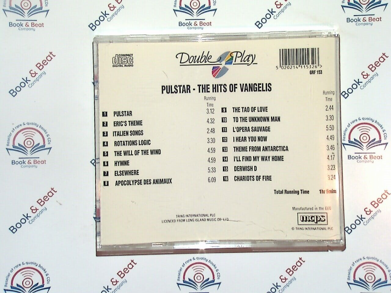 Pulstar - The Hits Of Vangelis CD Mint