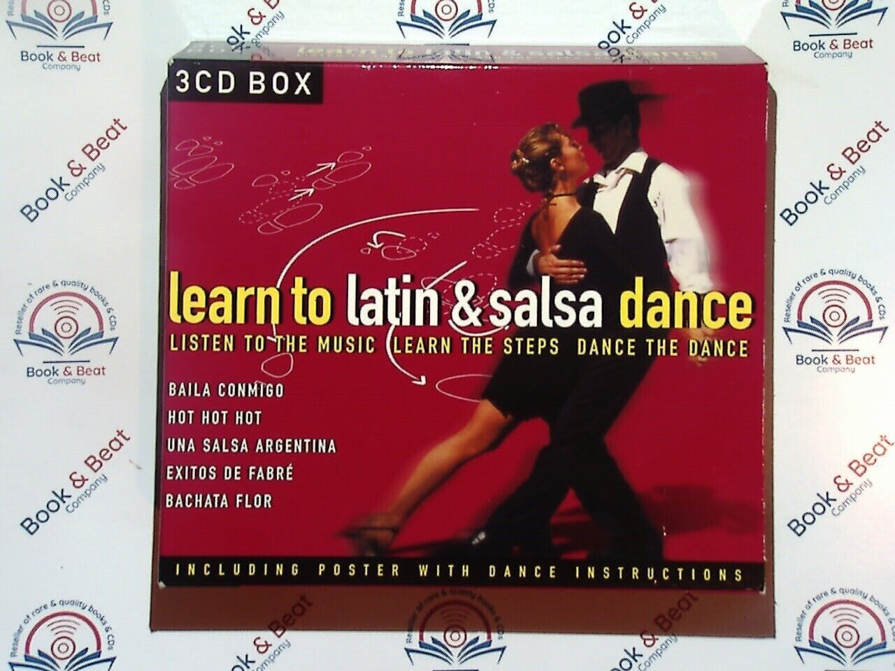 Various - Learn To Latin & Salsa Dance 3CD Boxset Mint