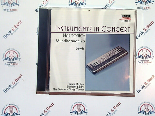 Paul Lewis - Instruments In Concert : Harmonica CD Mint