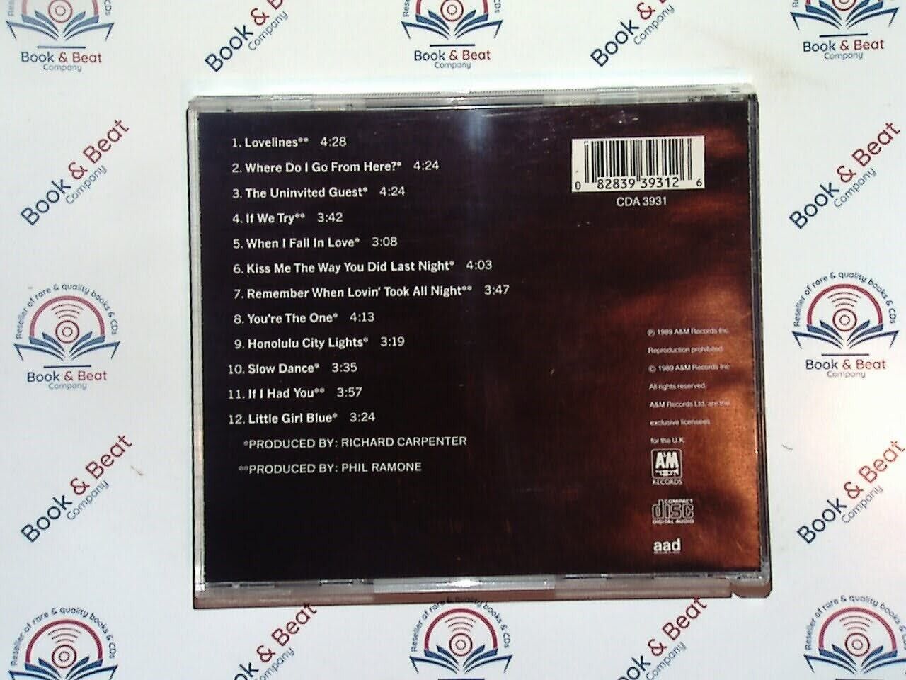 The Carpenters - Lovelines CD Mint