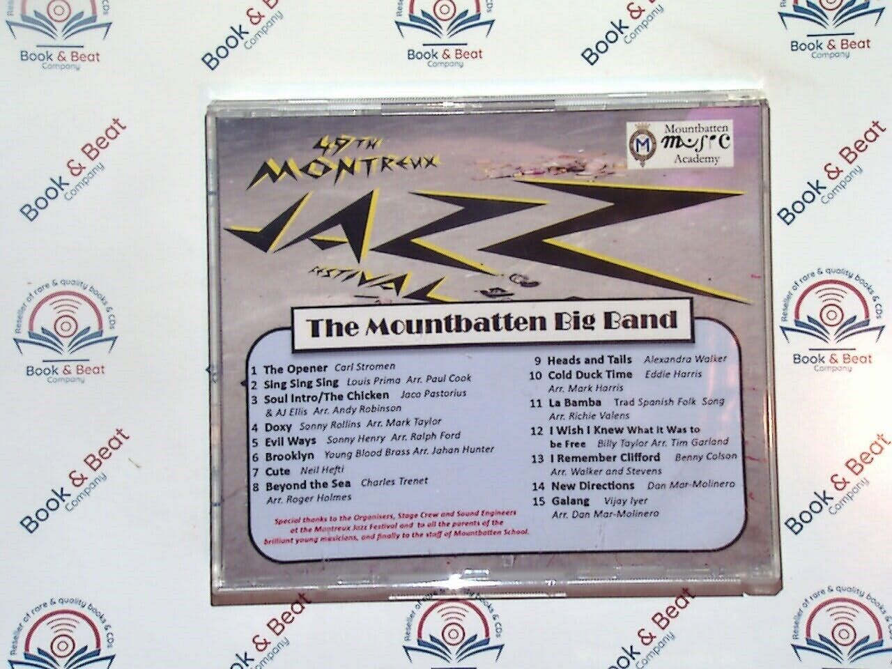 The Mountbatton Big Band - Mountreaux 2015 CD Nr Mint
