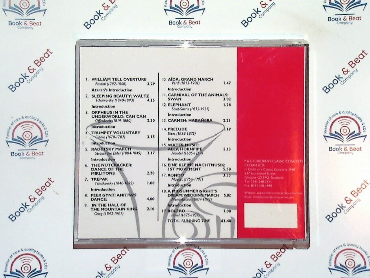 Various - The Best Of Children's Classic Concerts	Volume Two CD Nr Mint