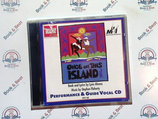 Once On This Island : Performance & Guide Vocal Ahrens & Flaherty 2CD VGC