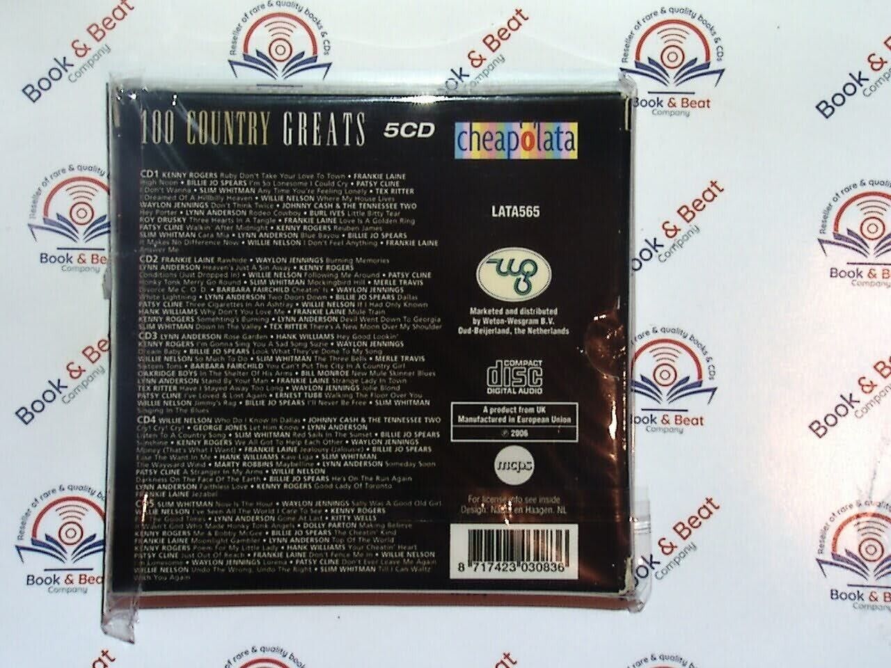 Various - 100 Country Greats 5CD Nr Mint