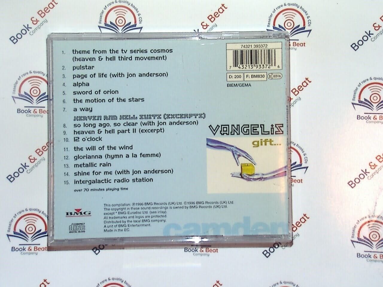 Vangelis - Gift... CD Nr Mint