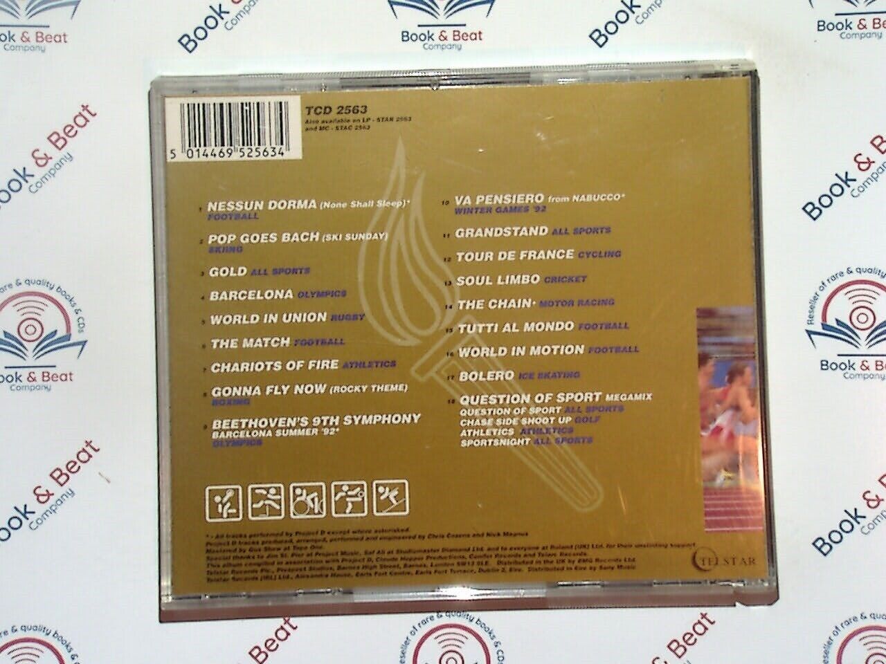 Various - Gold (18 Epic Sporting Anthems) CD Mint