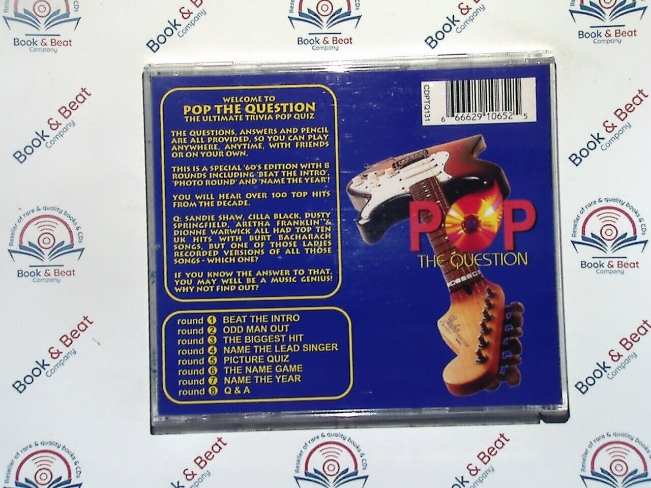 Various - Pop The Question : The Ultimate Pop Trivia Quiz CD Mint