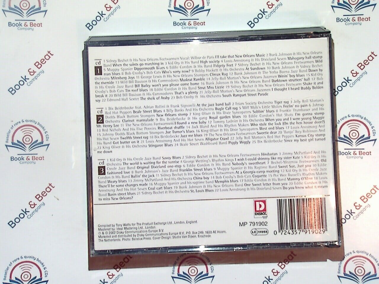 Various - Greatest Dixieland Jazz : Golden Greats 3CD Mint