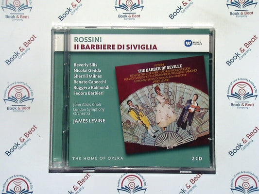 Rossini : Il Barbiere Di Siviglia	Beverley Sills, James Levine 2CD VGC