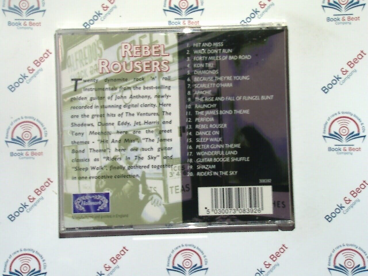 Various - Rebel Rousers : Classic Rock 'n' Roll Guitar Instrumentals CD Nr Mint