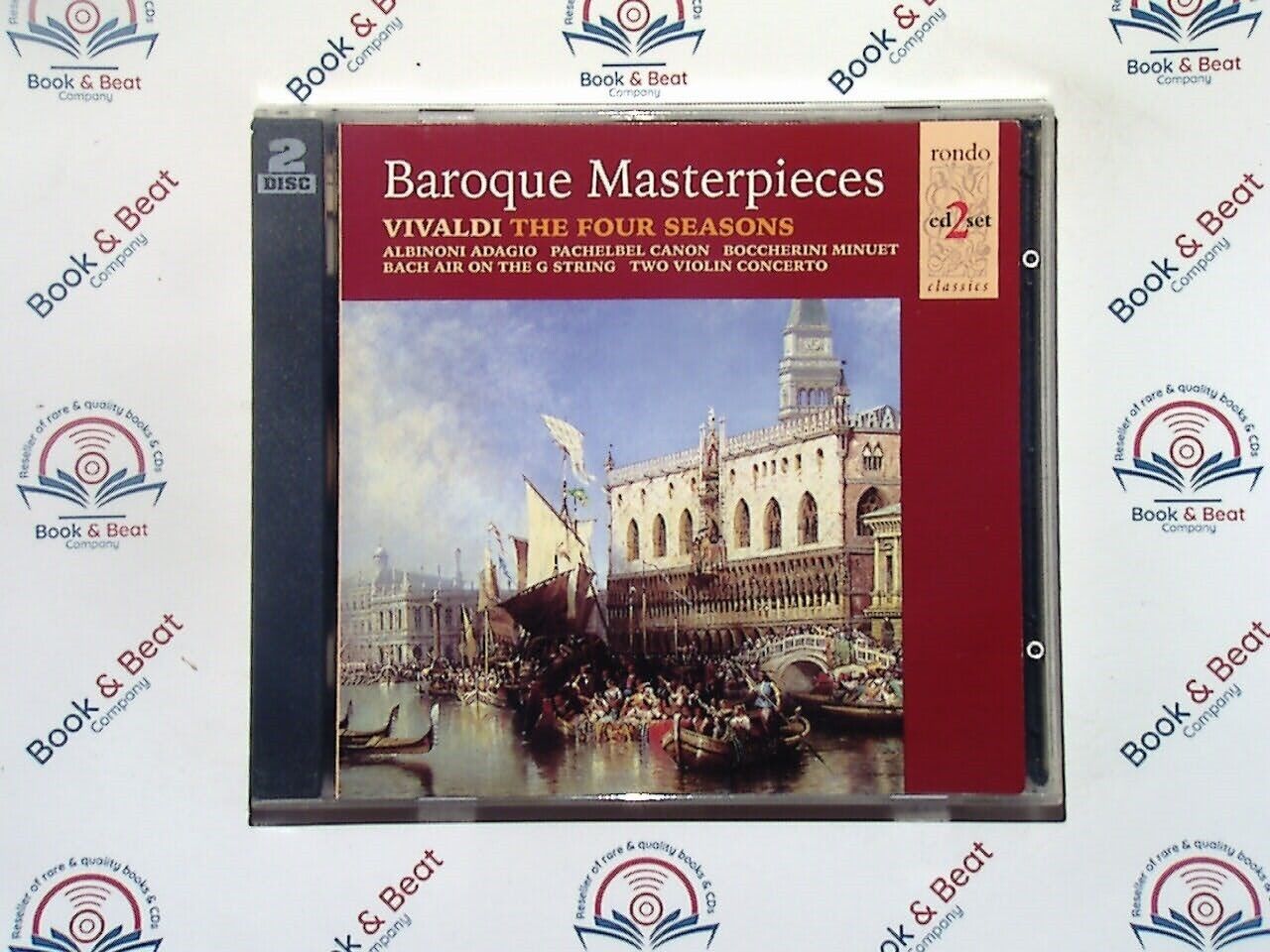Various - Baroque Masterpieces Rondo 2 CD Set Nr Mint