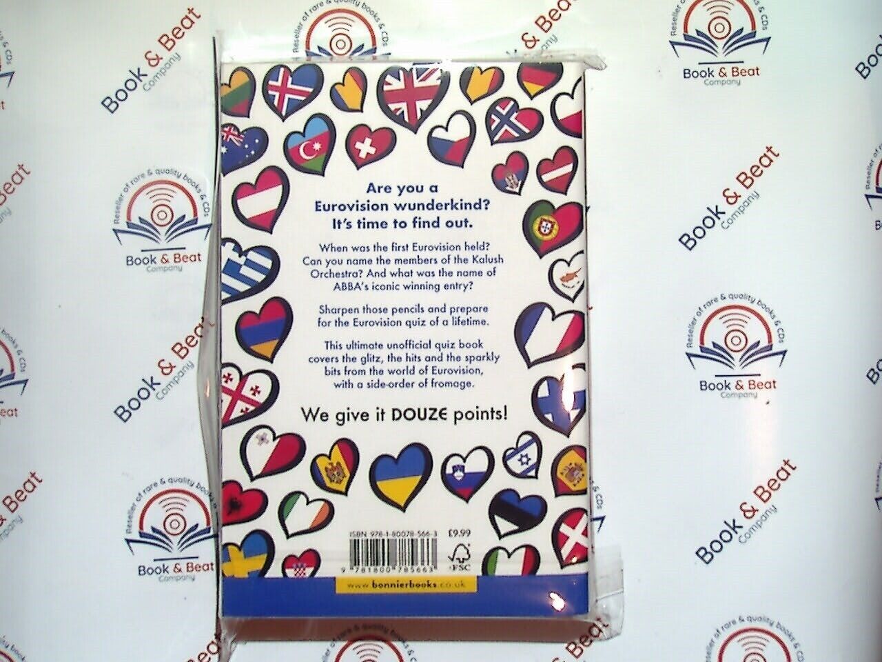 Nul Points : The Unofficial Eurovision Quiz Book - Nate Rae PB New