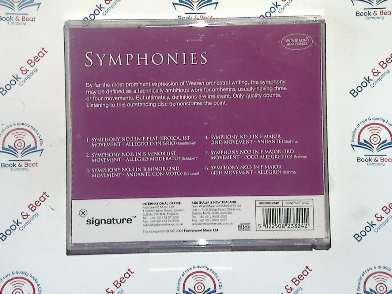 The Classical Collection - Symphonies CD Mint