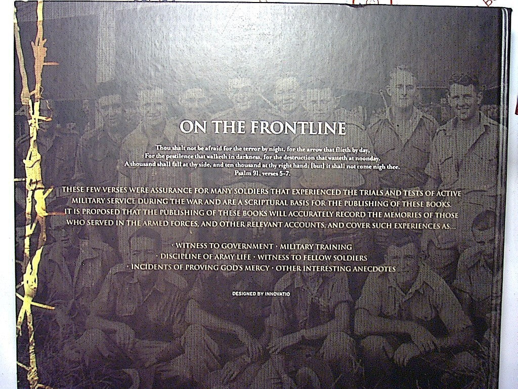 On The Front Line Vol III : Australian Soldiers War Memories HB Nr Mint
