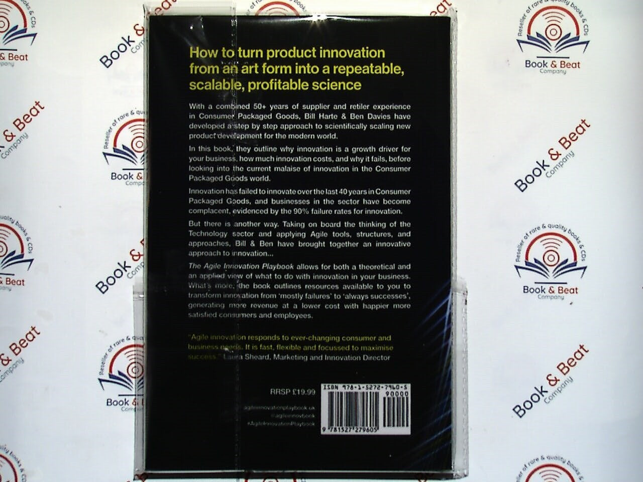 The Agile Innovation Playbook: How to develop products - Harte & Davies PB New