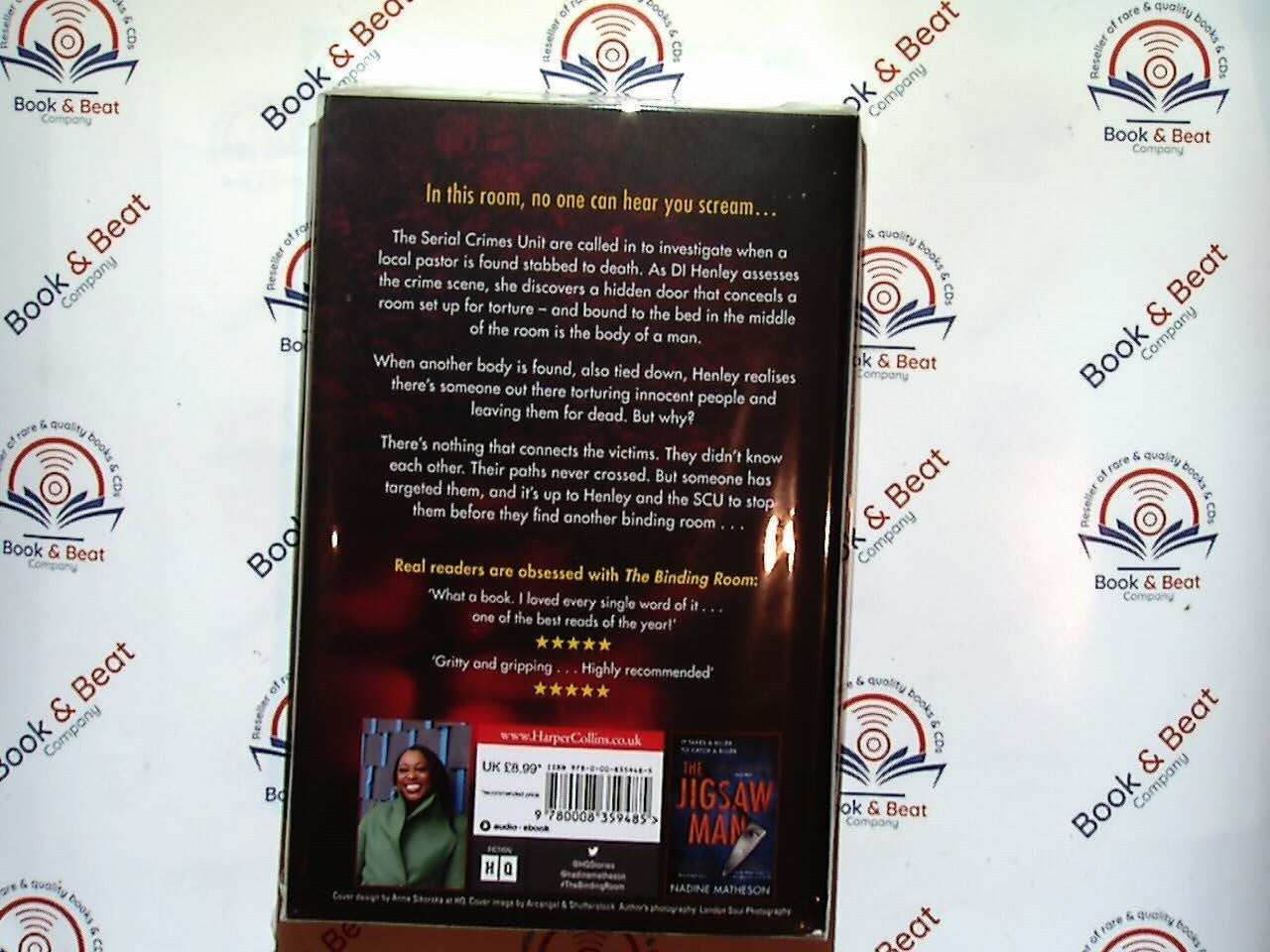 The Binding Room (An Inspector Henley Thriller Book 2) - Nadine Matheson PB New