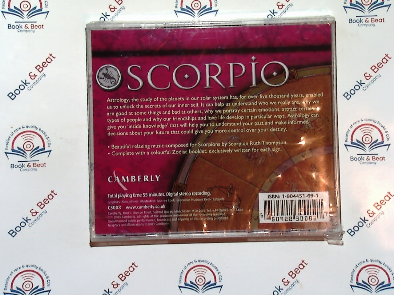 Scorpio - Music CD And Booklet For Your Star Sign CD New & Sealed