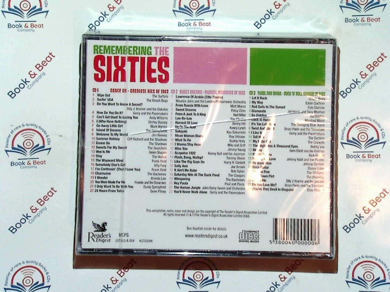 Remembering The Sixties - 1963 (Readers Digest) CD New & Sealed*