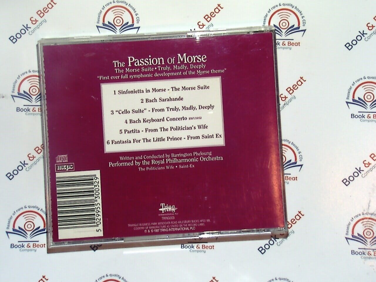 Royal Philharmonic Orchestra - The Passion Of Morse CD VGC