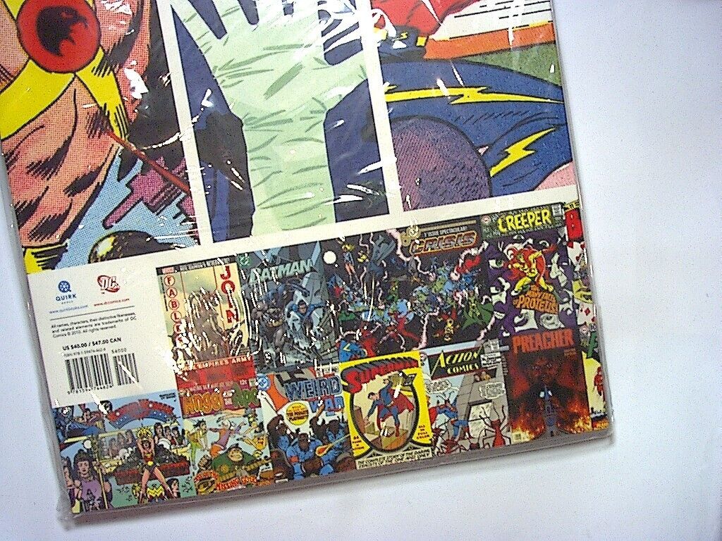 DC Comics, The 75th Anniversary Poster Book, Comic Book, Collectible, Poster Collection, Superheroes, Graphic Art, Anniversary Edition, Limited Edition, DC Universe, Artwork, Comic Art, Nostalgia, Fans, Iconic Characters, Illustrations, Celebration, Historical Collection, Popular Culture, Collectors Item, Comic Book History,