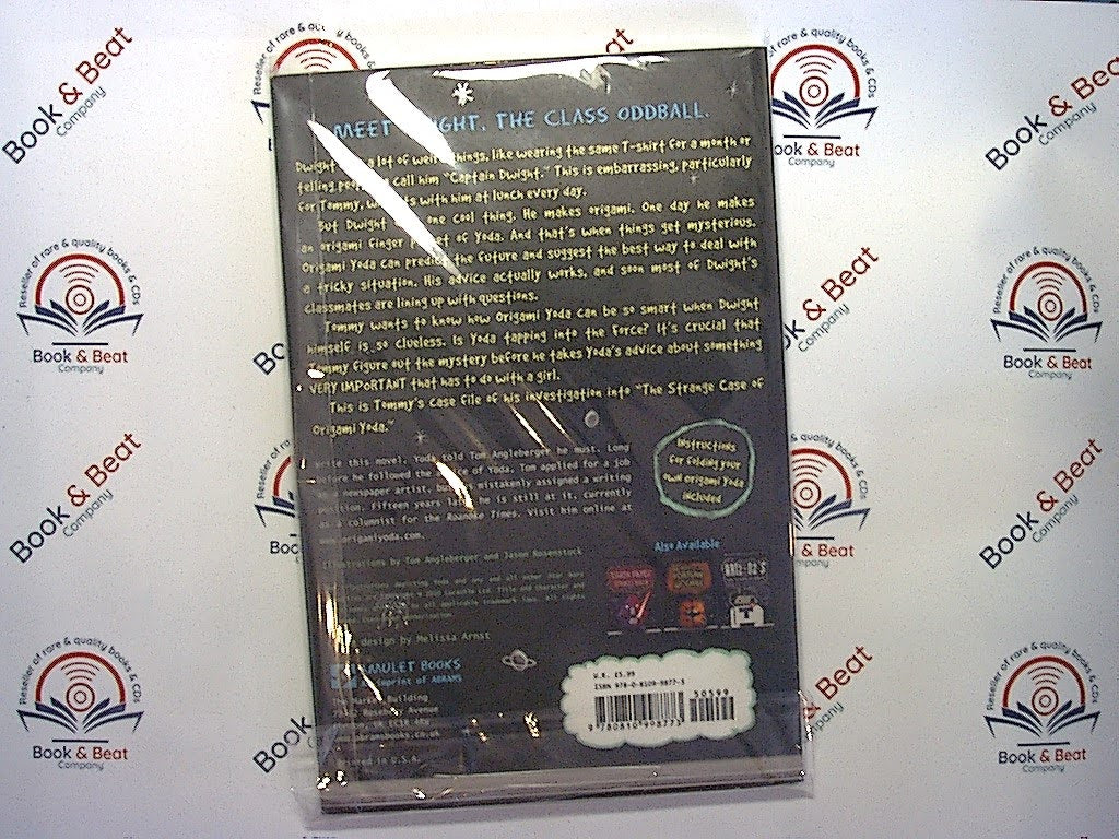 Tom Angleberger, The Strange Case of Origami Yoda, Book, Children's Fiction, Middle Grade, Humorous Book, School Story, Origami, Friendship, Jedi, Star Wars Fan Fiction, Young Readers, Collectible, Series Book, Fun Read, Illustrated Book, Mystery, School Drama, Popular Kids' Book,