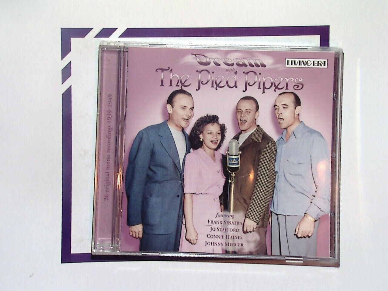 
Bookandbeat.com, Dream With The Pied Pipers, CD, Easy Listening, Vocal Group, Classic Music, Nostalgic Tunes, 1940s Music, Harmony, Crooners, Vintage Sound, Relaxing Melodies, Retro Music, Collectible, Big Band Era, Vocal Harmonies, Timeless Classics,
