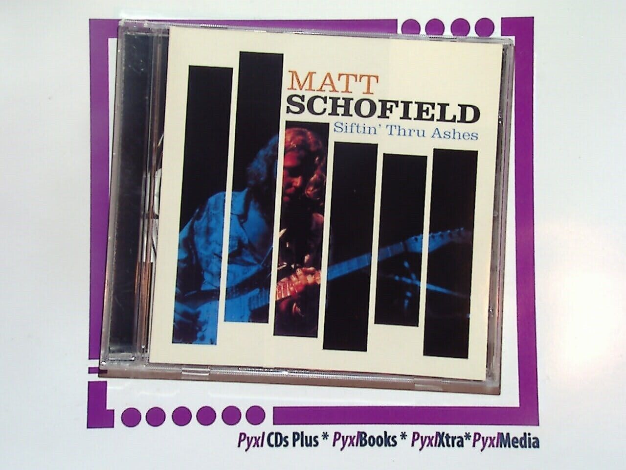 Bookandbeat.com, Matt Schofield Trio, Siftin' Thru Ashes, CD, Blues Music, Guitarist, Jazz Blues, Contemporary Blues, Collectible, Music Album, British Blues, Blues Rock, Instrumental, Trio Band, Electric Blues, Soulful Music,