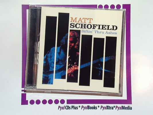 Bookandbeat.com, Matt Schofield Trio, Siftin' Thru Ashes, CD, Blues Music, Guitarist, Jazz Blues, Contemporary Blues, Collectible, Music Album, British Blues, Blues Rock, Instrumental, Trio Band, Electric Blues, Soulful Music,