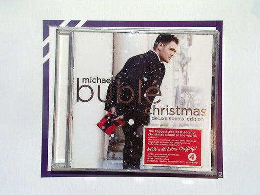 Bookandbeat.com, Michael Bublé, Christmas, Deluxe Special Edition, Bonus Tracks, CD, Holiday Music, Jazz, Pop, Festive Album, Seasonal Favorites, Christmas Classics, Vocal Jazz, Singer-Songwriter, Winter Songs, Yuletide, Gift Idea, Collector's Edition, Music for Celebrations, Family Gatherings, Heartwarming Melodies, Christmas Spirit, CD Mint Condition, Music Enthusiast, Holiday Cheer, Relaxing Music, Special Edition CD