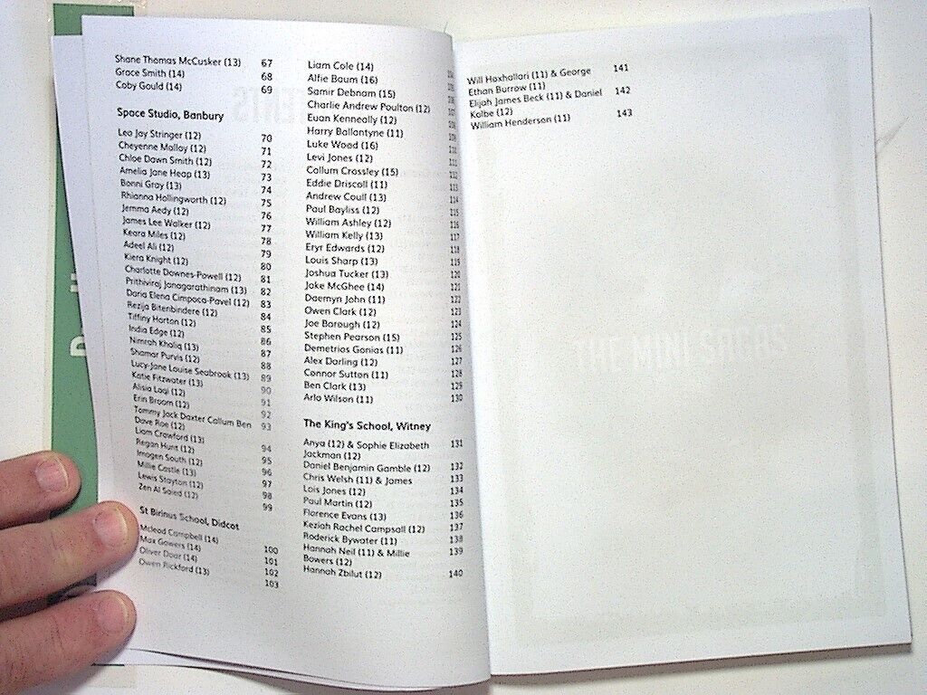
Mission Catastrophe, Young Writers, Oxfordshire 2019, Megan Roberts, Paperback, New, Bookandbeat, Student Writing, Anthology, Children's Literature, Creative Writing, Short Stories, Educational, UK Writers, Youth Literature, English Literature, Writing Contest, New Book
