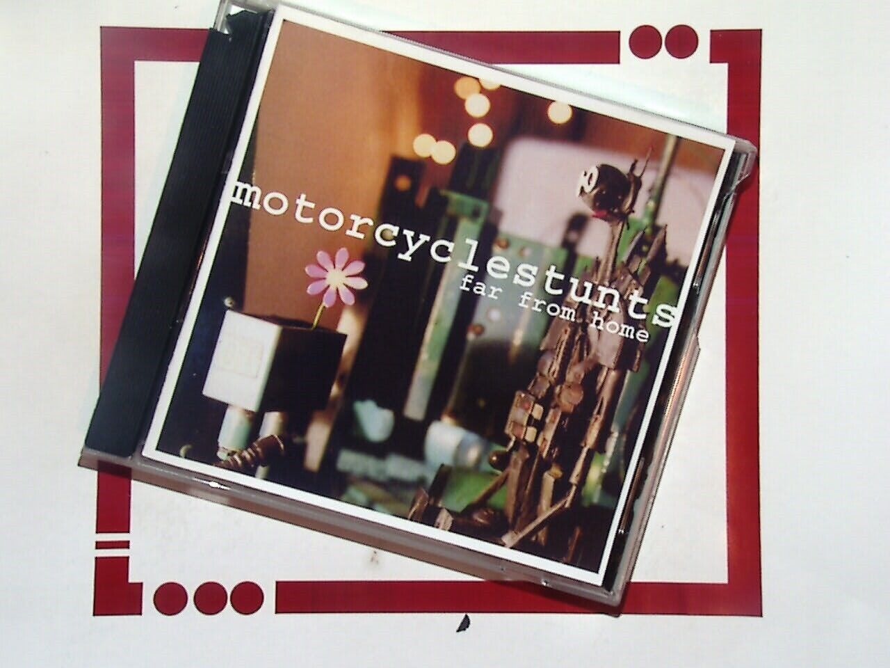 Bookandbeat.com, Motorcyclestunts, Far From Home, CD, Rock Music, Alternative Rock, Independent Artist, Music Album, Collectible, Modern Rock, Upbeat Songs, Energetic Sound, Full-Length Album, Contemporary Music, Adventure Themes,