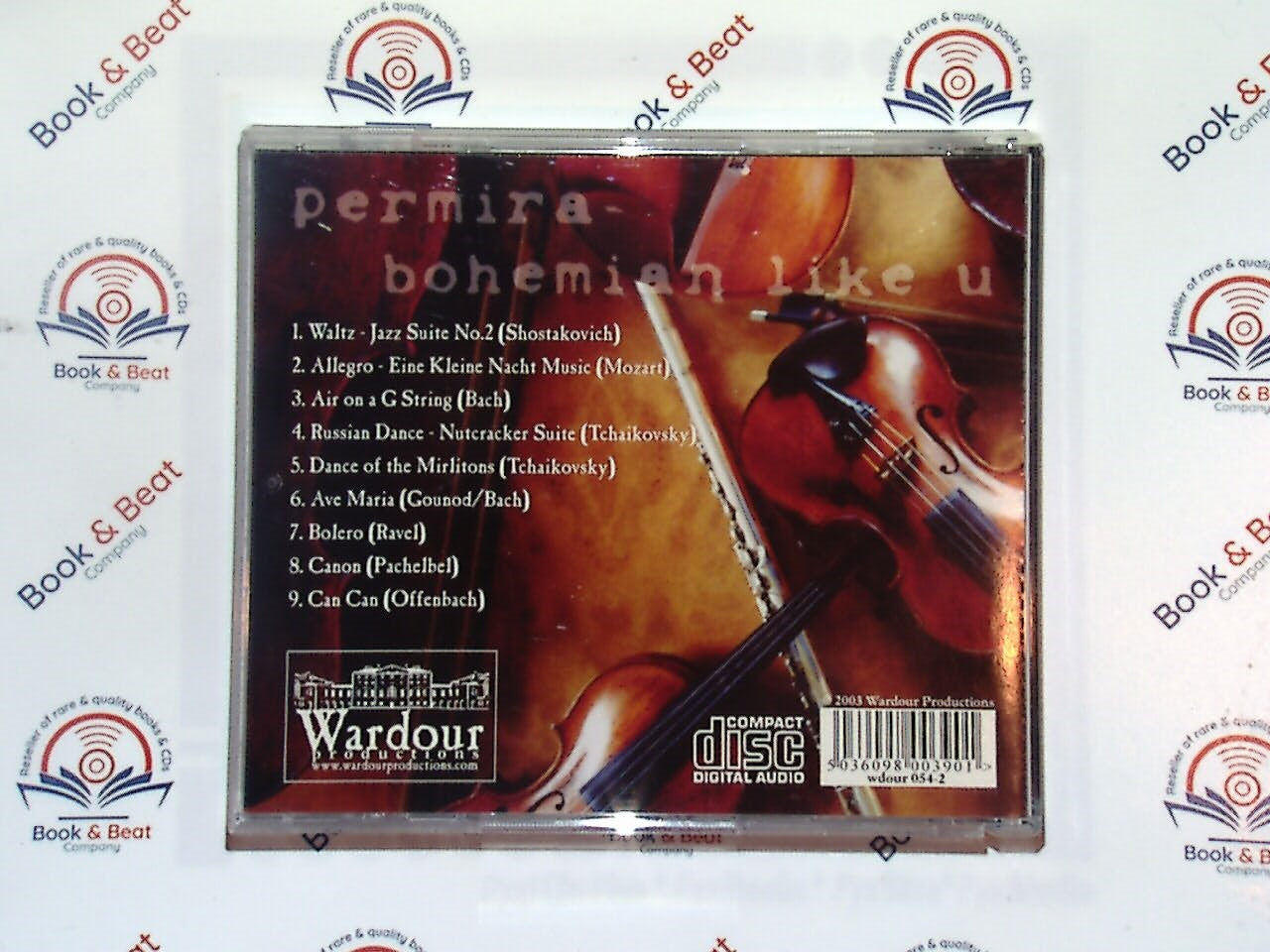 Bookandbeat.com, Permira, Bohemian Like U, CD, Indie Rock, Alternative Music, Collectible CD, Mint Condition, Bohemian Style, Rock Album, Music Collectors, Limited Edition, Rare CD, Indie Band, Alternative Rock