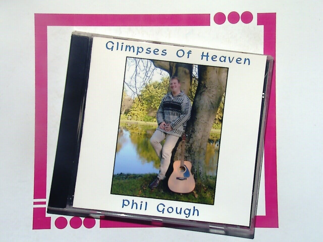 Bookandbeat.com, Phil Gough, Glimpses of Heaven, CD, Inspirational Music, Contemporary Christian, Spiritual, Uplifting Songs, Religious Music, Peaceful Melodies, Music Album, Collectible, Mint Condition, Healing Sounds, Hopeful Themes, Acoustic, Christian Worship, Reflective Music,