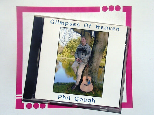 Bookandbeat.com, Phil Gough, Glimpses of Heaven, CD, Inspirational Music, Contemporary Christian, Spiritual, Uplifting Songs, Religious Music, Peaceful Melodies, Music Album, Collectible, Mint Condition, Healing Sounds, Hopeful Themes, Acoustic, Christian Worship, Reflective Music,