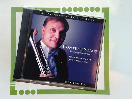 Bookandbeat.com, Philip Smith, Joseph Turrin, Contest Solos for Young Trumpeters, CD, Trumpet Music, Classical Music, Instrumental, Brass Solos, Trumpet Performance, Music for Young Musicians, Collectible, Music Album, Classical Trumpet, Educational Music, Brass Instrument, Solo Repertoire, Young Musicians, Trumpet Masterpieces,