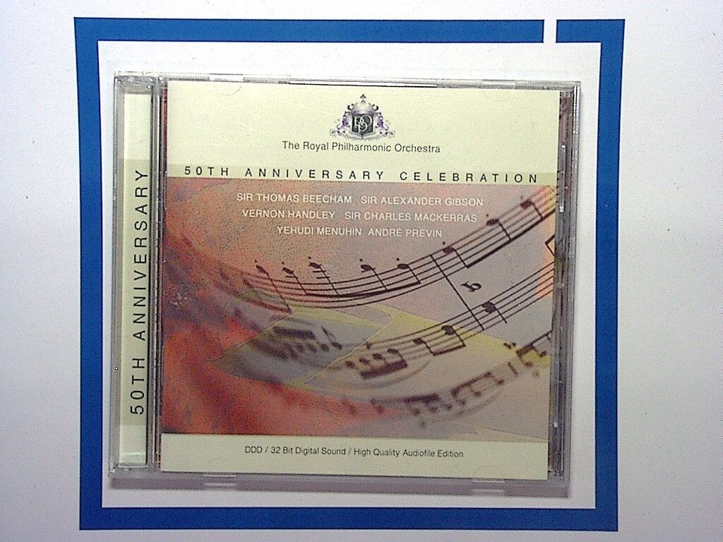 
Royal Philharmonic Orchestra, 50th Anniversary Celebration, CD, Mint, Bookandbeat, Classical Music, Symphonic Orchestra, Anniversary Album, Collectible CD, Orchestral Masterpieces, Classical Collection, Mint Condition, Music Celebration, Iconic Orchestra