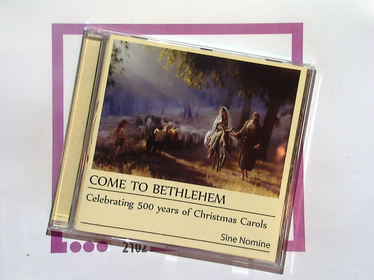 
Sine Nomine, Come to Bethlehem, Christmas carols, holiday music, festive album, choral music, seasonal songs, religious music, Bookandbeat.com, mint condition, Christmas celebration, traditional carols, choir performance, joyful music, 500 years of carols.