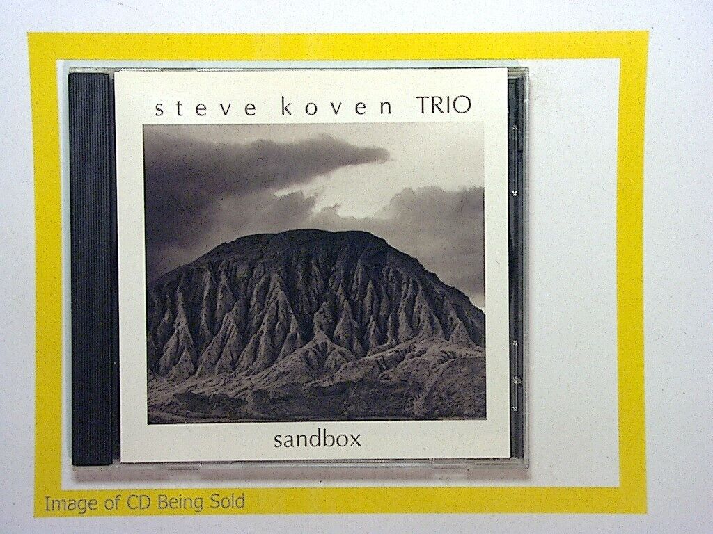 Steve Koven Trio, Sandbox, CD, Jazz Music, Trio, Instrumental, Contemporary Jazz, Music Album, Mint Condition, Piano Jazz, Music Collection, Modern Jazz, Canadian Jazz, Jazz Ensemble, Music Lovers