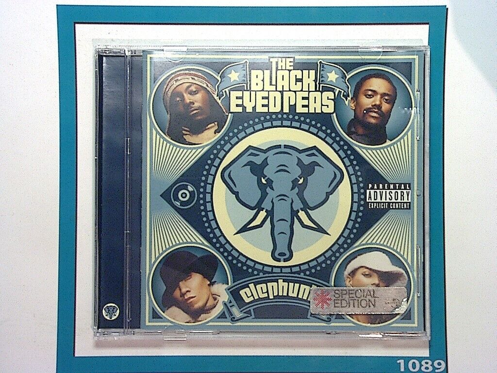 
The Black Eyed Peas, Elephunk, Explicit Lyrics, Hip Hop, R&B, Nr Mint Condition, 2000s Music, Popular Album, Collectible CD, Boom Boom Pow, Where is the Love, Bookandbeat
