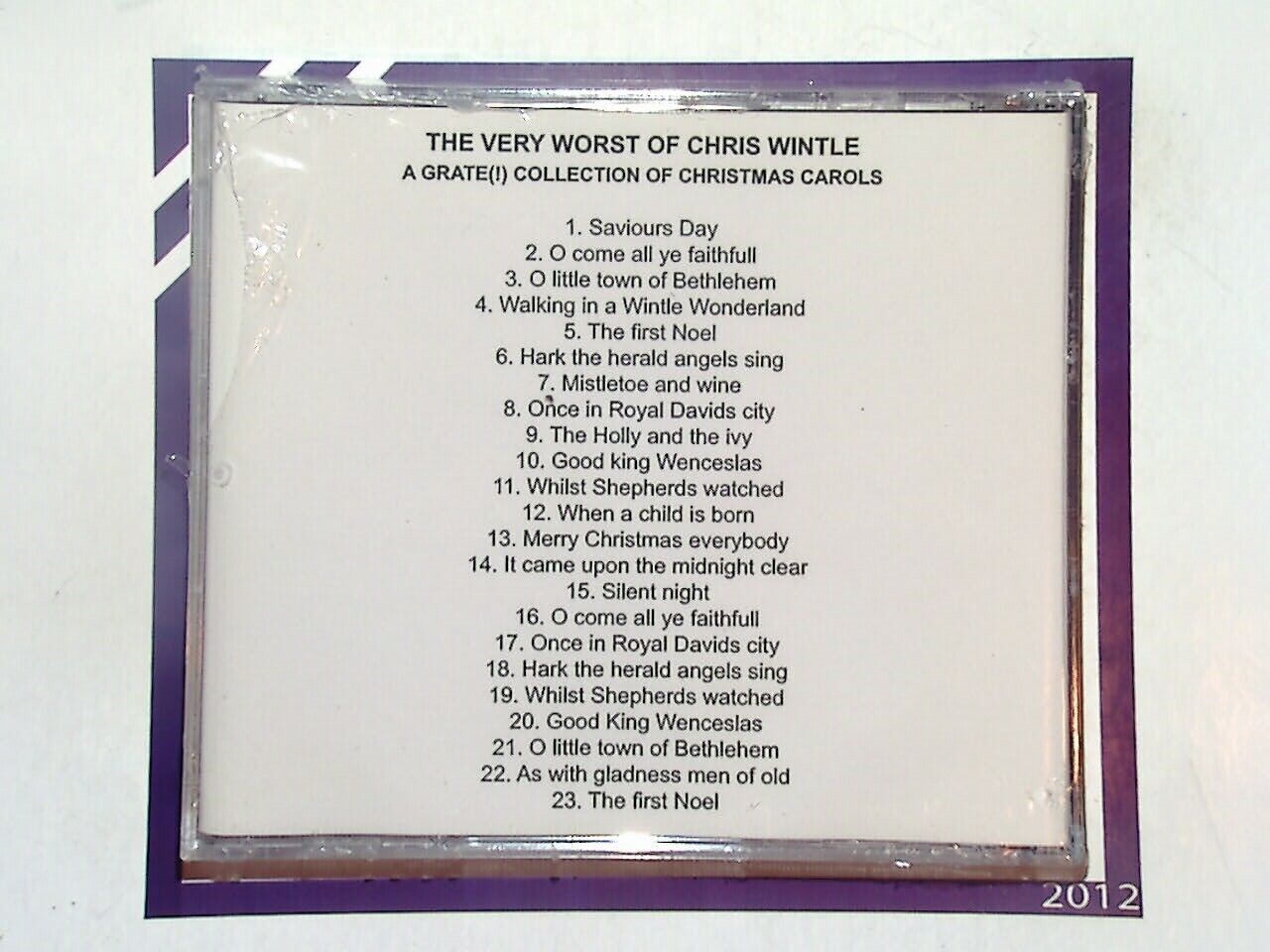 The Very Worst of Chris Wintle, A Grate Collection of Christmas Carols, CD, Christmas Music, Parody, Humorous Carols, Holiday Music, Collectible, Festive Songs, Comedy Album, Satirical Music, Christmas Classics, Novelty Album, Seasonal Music, Music Album,bookandbeat.com