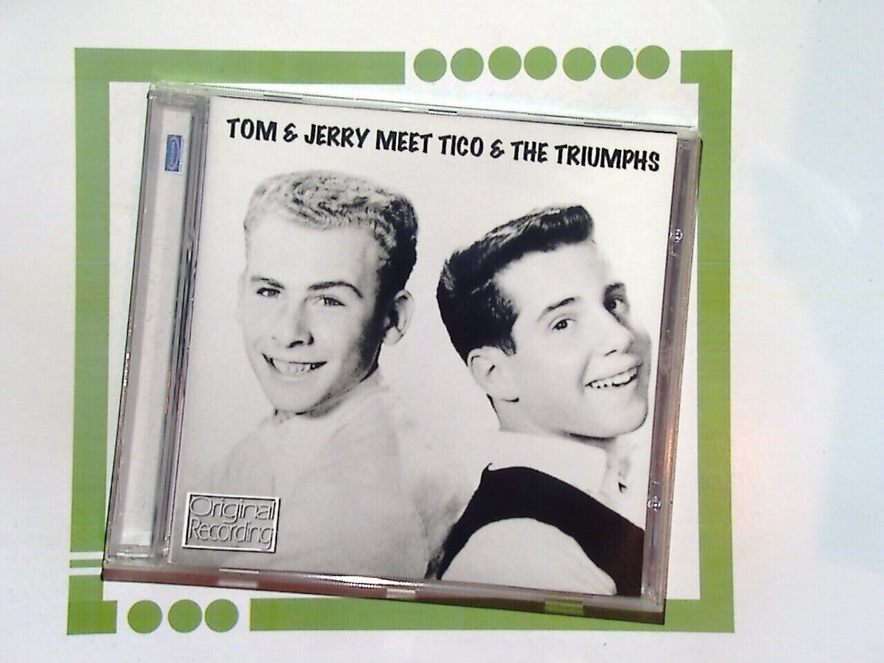 Bookandbeat.com, Tom & Jerry, Tico & The Triumphs, CD, Early Rock and Roll, 60s Music, Simon & Garfunkel, Paul Simon, Doo-Wop, Collectible, Music Album, Classic Hits, Retro Music, Pop Rock, Vocal Group, Rare Recordings, 1960s Sound, Vintage Pop,