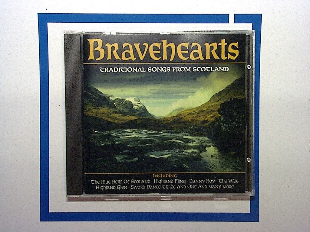 
Bookandbeat.com, Various Artists, Bravehearts, 1996, Compilation, Scottish Music, Celtic, Traditional Music, Braveheart Movie, Soundtrack, Epic Music, Bookandbeat