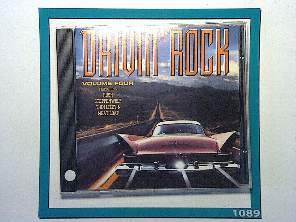 
Bookandbeat.com, Various Artists, Drivin' Rock, Rock Classics, Road Trip Songs, Driving Music, Rock Anthems, Classic Rock Hits, 4 CD Set, Mint Condition, Rock Compilation