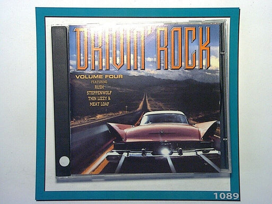 
Bookandbeat.com, Various Artists, Drivin' Rock, Rock Classics, Road Trip Songs, Driving Music, Rock Anthems, Classic Rock Hits, 4 CD Set, Mint Condition, Rock Compilation
