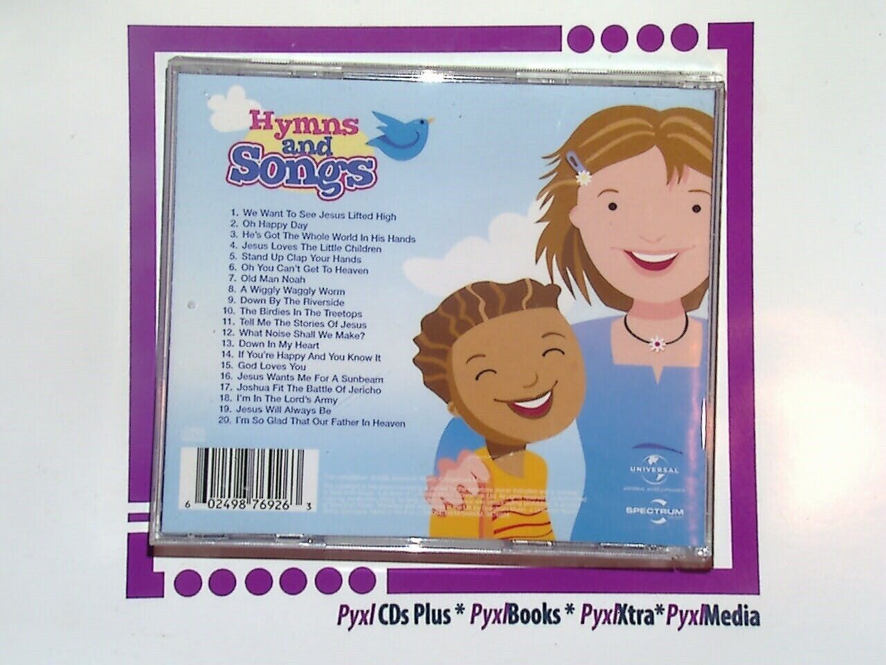 Hymns & Songs For Children, Various Artists, CD, Mint, Bookandbeat, Children's Music, Christian Songs, Hymns, Inspirational Music, Educational Songs, Religious Music, Kids Worship, Spiritual Songs, Sunday School Songs, Youth Choir Music, Christian Family Music