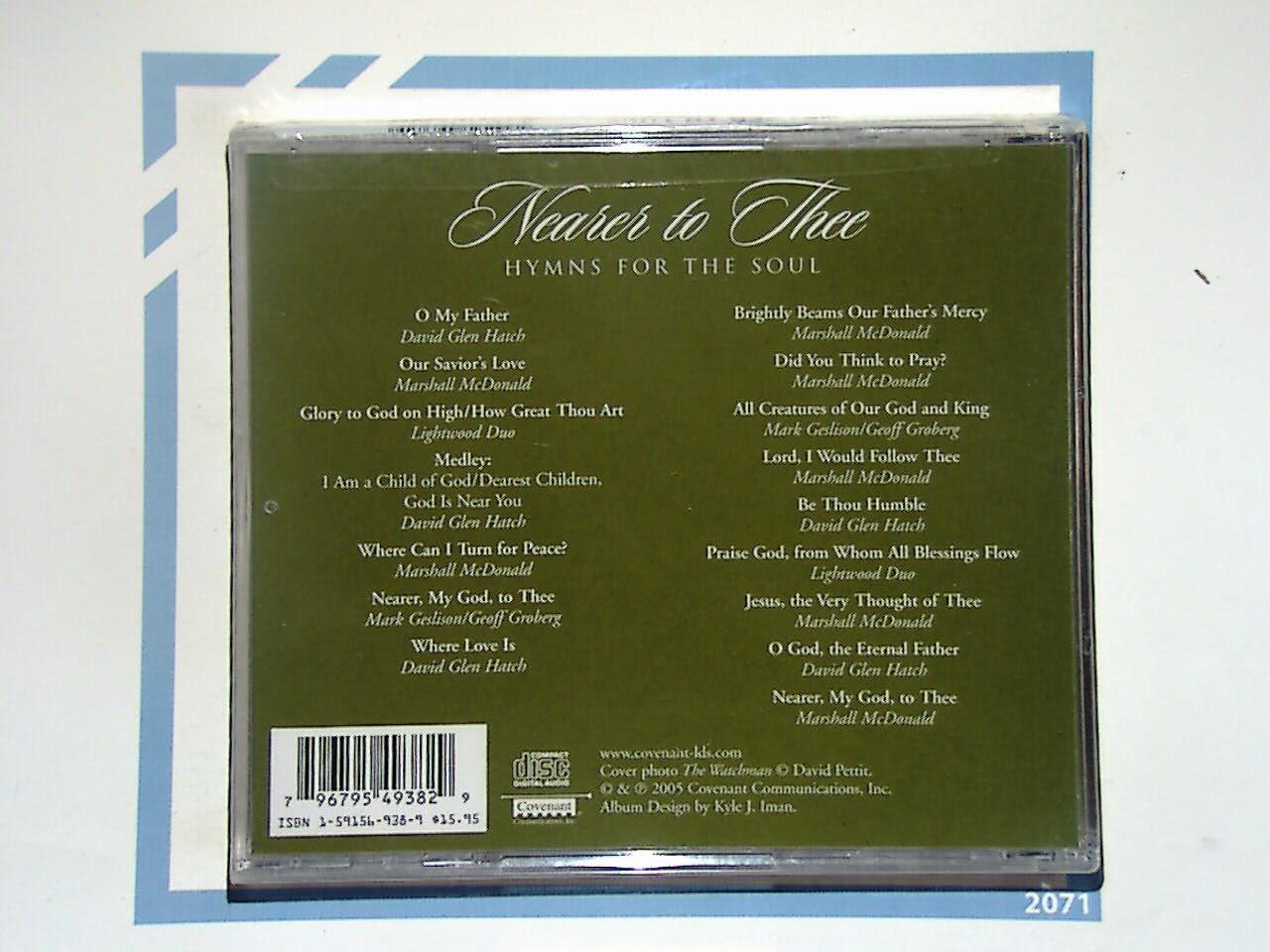 Nearer To Thee, hymns for the soul, Christian hymns, gospel music, spiritual songs, worship music, inspirational hymns, faith-based music, soul-stirring hymns, religious album, traditional hymns, church music, Christian faith, worship songs, Bookandbeat.com, Various artists.