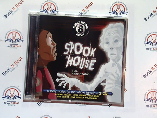 Spook House, Short Ghost Stories, Audiobook, Horror Stories, Halloween Collection, Various Authors, Creepy Tales, Paranormal, Audio Entertainment, Fiction, Thriller, Scary Stories, Storytelling, Mystery, Spine-Chilling, Chilling Narratives, Ghostly Encounters, Bedtime Stories, Family Listening, Halloween Audiobooks, Classic Ghost Stories, Haunted Tales, Eerie Atmosphere, Spooky Soundtracks, Narrated Stories, Bookandbeat.com